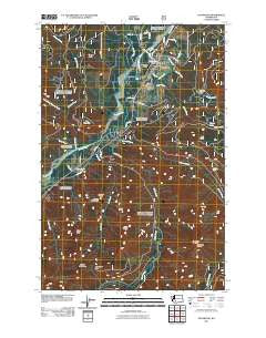 Packwood Washington Historical topographic map, 1:24000 scale, 7.5 X 7.5 Minute, Year 2011
