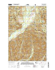 Packwood Washington Current topographic map, 1:24000 scale, 7.5 X 7.5 Minute, Year 2014
