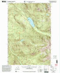 Packwood Lake Washington Historical topographic map, 1:24000 scale, 7.5 X 7.5 Minute, Year 1998