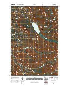 Packwood Lake Washington Historical topographic map, 1:24000 scale, 7.5 X 7.5 Minute, Year 2011