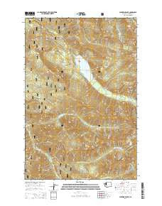 Packwood Lake Washington Current topographic map, 1:24000 scale, 7.5 X 7.5 Minute, Year 2014