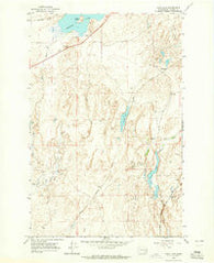 Palm Lake Washington Historical topographic map, 1:24000 scale, 7.5 X 7.5 Minute, Year 1964