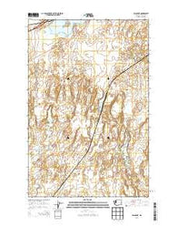 Palm Lake Washington Current topographic map, 1:24000 scale, 7.5 X 7.5 Minute, Year 2013
