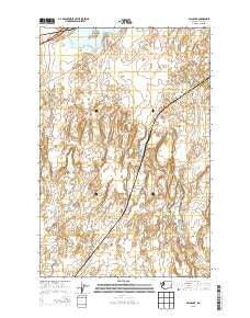 Palm Lake Washington Current topographic map, 1:24000 scale, 7.5 X 7.5 Minute, Year 2013