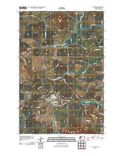 Palouse Washington Historical topographic map, 1:24000 scale, 7.5 X 7.5 Minute, Year 2011