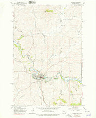 Palouse Washington Historical topographic map, 1:24000 scale, 7.5 X 7.5 Minute, Year 1964