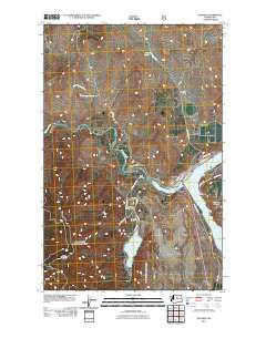 Pateros Washington Historical topographic map, 1:24000 scale, 7.5 X 7.5 Minute, Year 2011