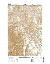 Pateros Washington Current topographic map, 1:24000 scale, 7.5 X 7.5 Minute, Year 2014