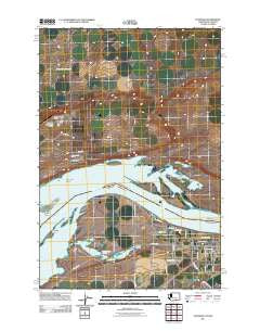 Paterson Washington Historical topographic map, 1:24000 scale, 7.5 X 7.5 Minute, Year 2011
