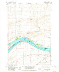 Paterson Washington Historical topographic map, 1:24000 scale, 7.5 X 7.5 Minute, Year 1962