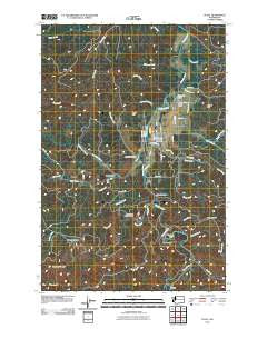 Pe Ell Washington Historical topographic map, 1:24000 scale, 7.5 X 7.5 Minute, Year 2011