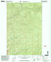 Pearrygin Peak Washington Historical topographic map, 1:24000 scale, 7.5 X 7.5 Minute, Year 2001