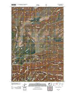 Peola Washington Historical topographic map, 1:24000 scale, 7.5 X 7.5 Minute, Year 2011