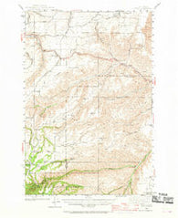 Peola Washington Historical topographic map, 1:62500 scale, 15 X 15 Minute, Year 1943