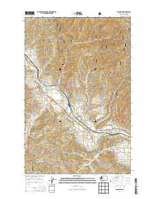 Peshastin Washington Current topographic map, 1:24000 scale, 7.5 X 7.5 Minute, Year 2014