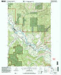 Peshastin Washington Historical topographic map, 1:24000 scale, 7.5 X 7.5 Minute, Year 2003