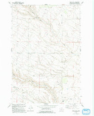 Phinny Hill Washington Historical topographic map, 1:24000 scale, 7.5 X 7.5 Minute, Year 1993
