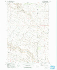 Phinny Hill Washington Historical topographic map, 1:24000 scale, 7.5 X 7.5 Minute, Year 1993