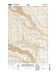 Phinny Hill Washington Current topographic map, 1:24000 scale, 7.5 X 7.5 Minute, Year 2013