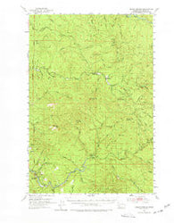 Pigeon Springs Washington Historical topographic map, 1:62500 scale, 15 X 15 Minute, Year 1953