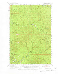 Pigeon Springs Washington Historical topographic map, 1:62500 scale, 15 X 15 Minute, Year 1953