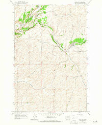 Pine City Washington Historical topographic map, 1:24000 scale, 7.5 X 7.5 Minute, Year 1964