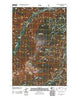 Pinegrass Ridge Washington Historical topographic map, 1:24000 scale, 7.5 X 7.5 Minute, Year 2011