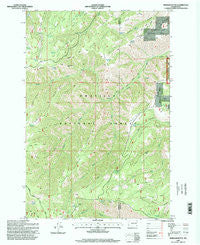Pinkham Butte Washington Historical topographic map, 1:24000 scale, 7.5 X 7.5 Minute, Year 1995