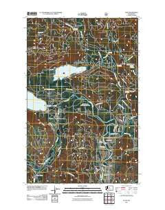 Plain Washington Historical topographic map, 1:24000 scale, 7.5 X 7.5 Minute, Year 2011