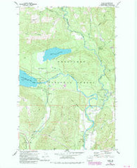 Plain Washington Historical topographic map, 1:24000 scale, 7.5 X 7.5 Minute, Year 1968