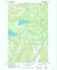 Plain Washington Historical topographic map, 1:24000 scale, 7.5 X 7.5 Minute, Year 1968