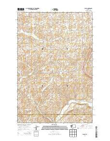 Plaza Washington Current topographic map, 1:24000 scale, 7.5 X 7.5 Minute, Year 2014