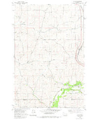 Plaza Washington Historical topographic map, 1:24000 scale, 7.5 X 7.5 Minute, Year 1980