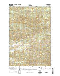 Pluvius Washington Current topographic map, 1:24000 scale, 7.5 X 7.5 Minute, Year 2013