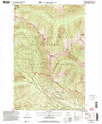 Poe Mountain Washington Historical topographic map, 1:24000 scale, 7.5 X 7.5 Minute, Year 2004