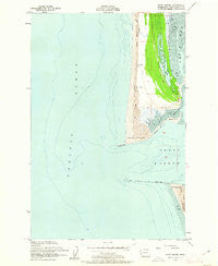 Point Brown Washington Historical topographic map, 1:24000 scale, 7.5 X 7.5 Minute, Year 1955