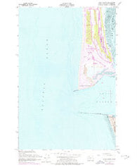 Point Brown Washington Historical topographic map, 1:24000 scale, 7.5 X 7.5 Minute, Year 1955