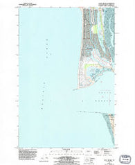 Point Brown Washington Historical topographic map, 1:24000 scale, 7.5 X 7.5 Minute, Year 1955