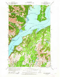 Point Misery Washington Historical topographic map, 1:62500 scale, 15 X 15 Minute, Year 1936