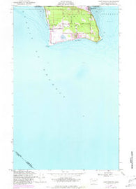 Point Roberts Washington Historical topographic map, 1:24000 scale, 7.5 X 7.5 Minute, Year 1952