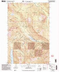 Polallie Ridge Washington Historical topographic map, 1:24000 scale, 7.5 X 7.5 Minute, Year 2003