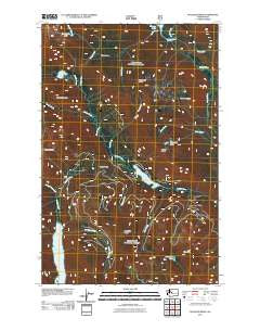 Polallie Ridge Washington Historical topographic map, 1:24000 scale, 7.5 X 7.5 Minute, Year 2011