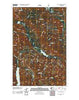 Polallie Ridge Washington Historical topographic map, 1:24000 scale, 7.5 X 7.5 Minute, Year 2011