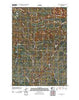 Poland Butte Washington Historical topographic map, 1:24000 scale, 7.5 X 7.5 Minute, Year 2011