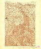 Pomeroy Washington Historical topographic map, 1:125000 scale, 30 X 30 Minute, Year 1942