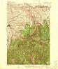 Pomeroy Washington Historical topographic map, 1:125000 scale, 30 X 30 Minute, Year 1942