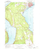 Port Townsend South Washington Historical topographic map, 1:24000 scale, 7.5 X 7.5 Minute, Year 1953