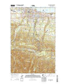 Port Angeles Washington Current topographic map, 1:24000 scale, 7.5 X 7.5 Minute, Year 2014