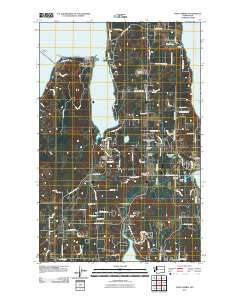 Port Gamble Washington Historical topographic map, 1:24000 scale, 7.5 X 7.5 Minute, Year 2011