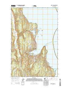 Port Ludlow Washington Current topographic map, 1:24000 scale, 7.5 X 7.5 Minute, Year 2014